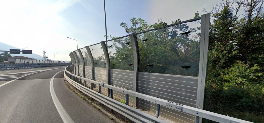 Barriere autostrada uccelli