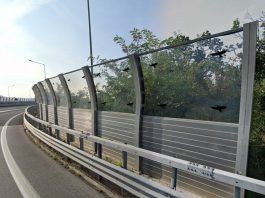 Barriere autostrada uccelli